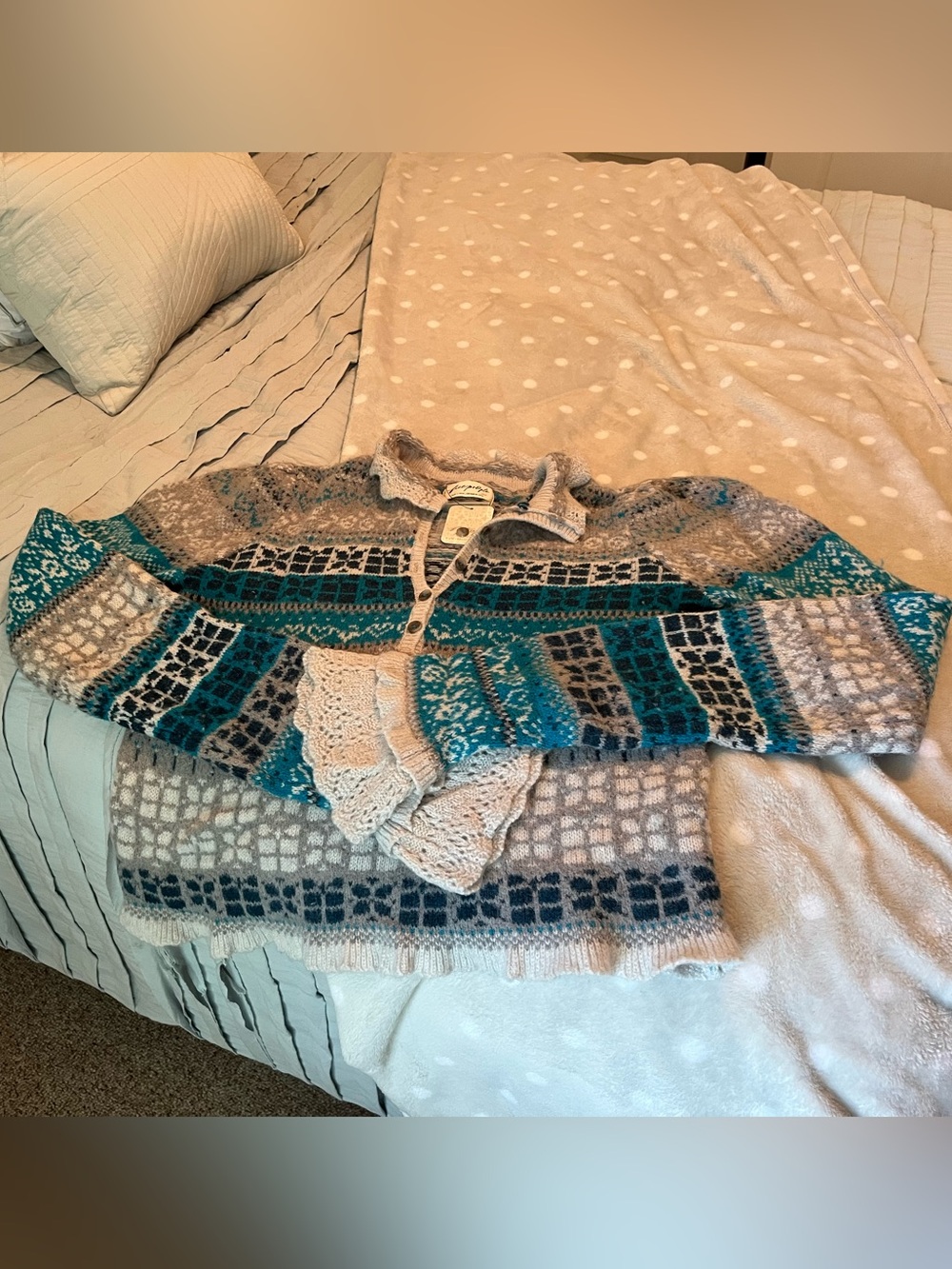 Free People Gift Wrapped Henley Sweater